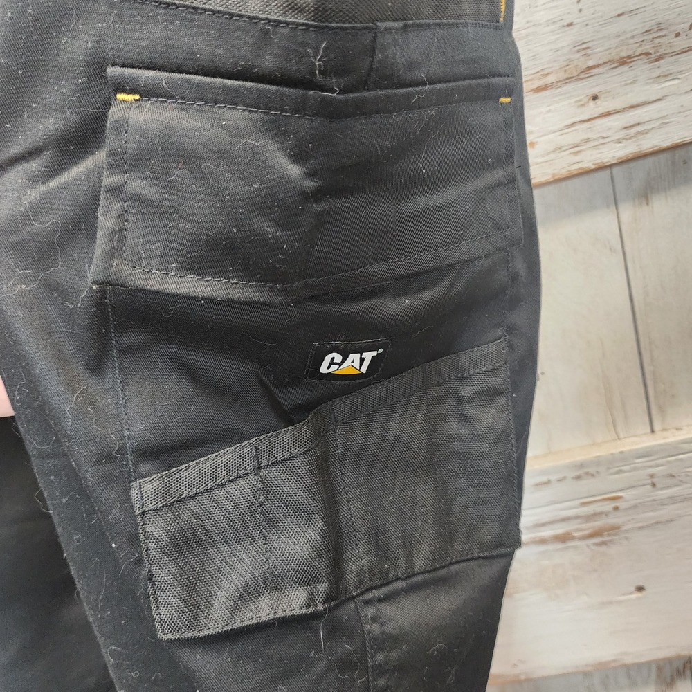 Caterpillar CAT Womens Black Cargo Work Pants Slim Fit Utility Trousers NWT - Picture 11 of 16